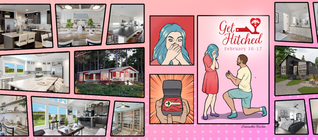 2023 Get Hitched Comic Style Facebook Cover