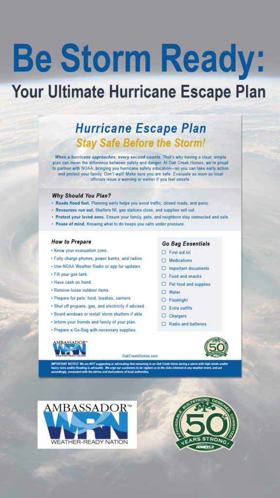 Be Storm Ready Digital Board